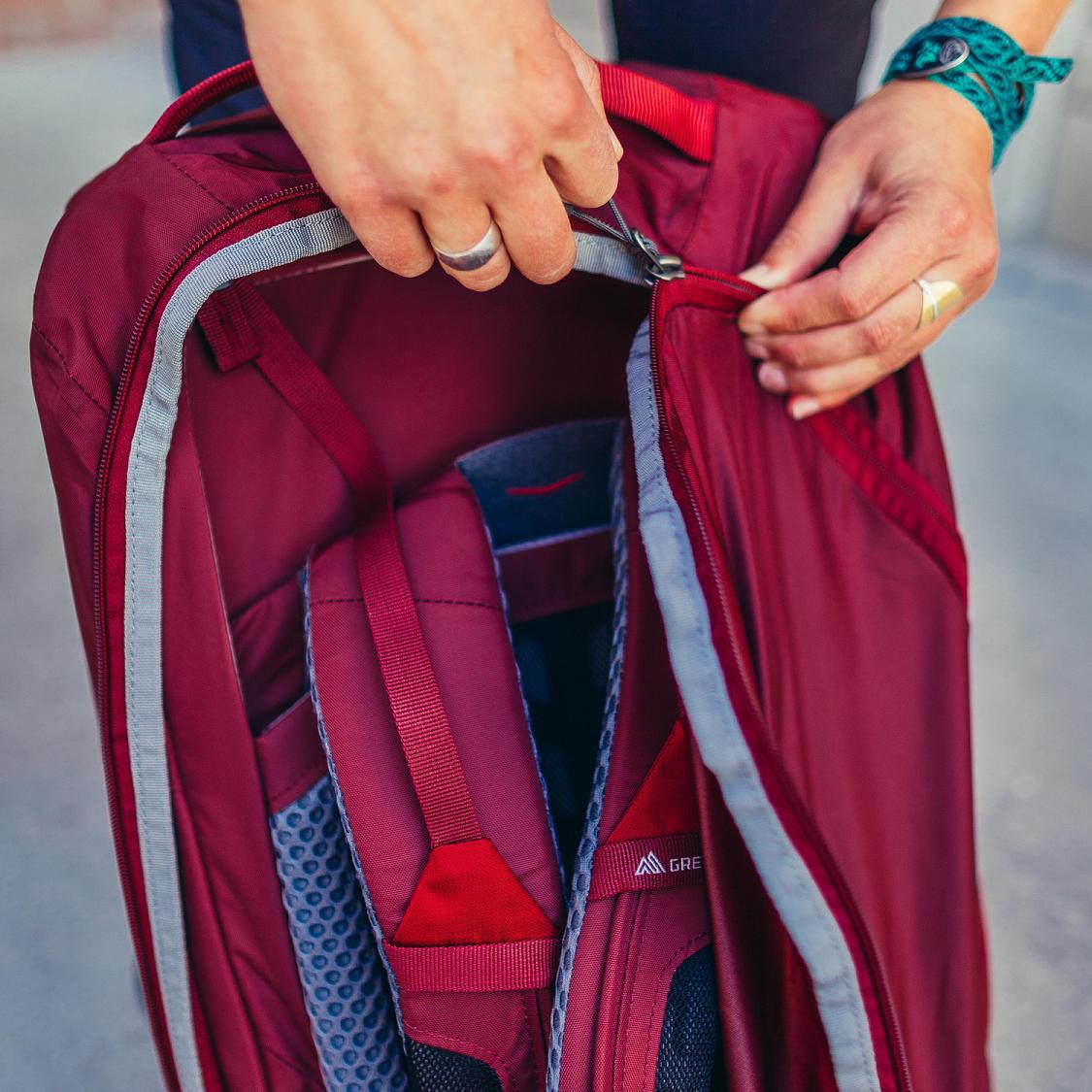 Gregory Tribute 40 Travel Backpack Men Red Ireland 6045MDXWY